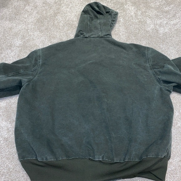 Carhartt J25 MOS Hooded Duck Canvas Lined Jacket Size 2XL Regular‎ - Picture 2 of 10